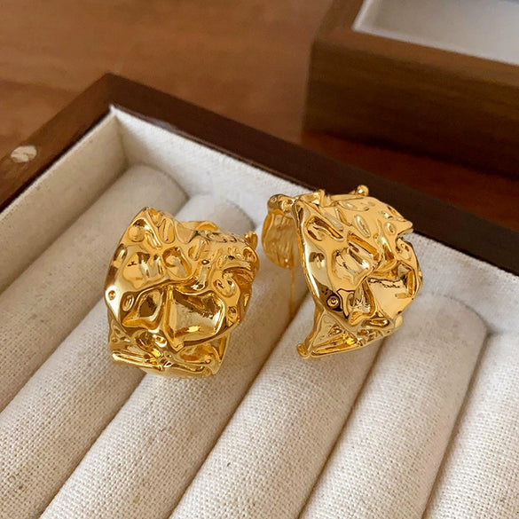 Alloy Geometric Earrings With Electroplating For Women