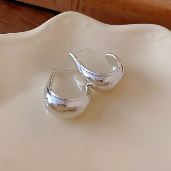 Alloy Geometric Earrings With Electroplating For Women