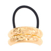 Alloy Geometric Electroplated Elastic Hair Tie Hairpin Headband