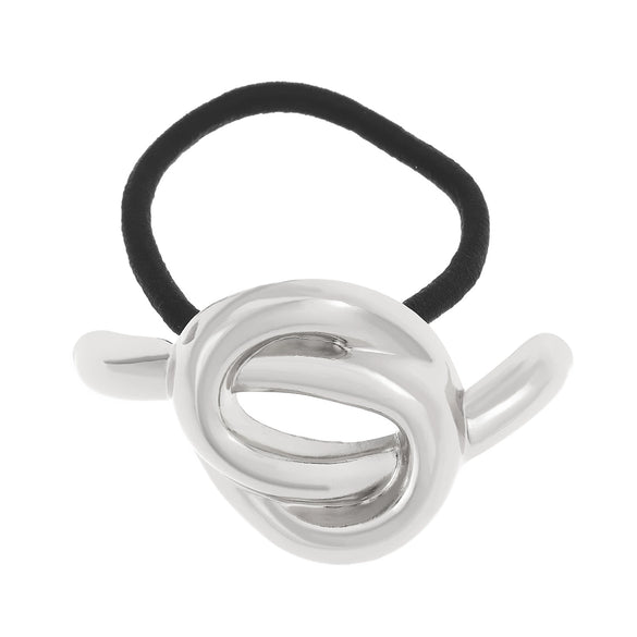 Alloy Geometric Electroplated Elastic Hair Tie Hairpin Headband