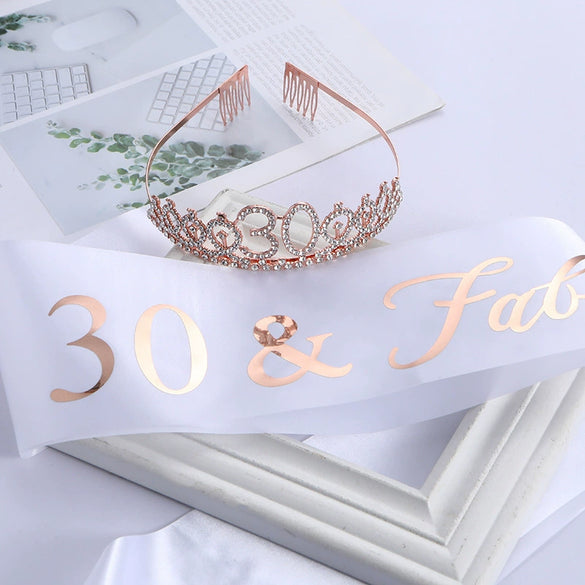 Alloy Geometric Electroplated Hair Band And Shoulder Strap Set For Women