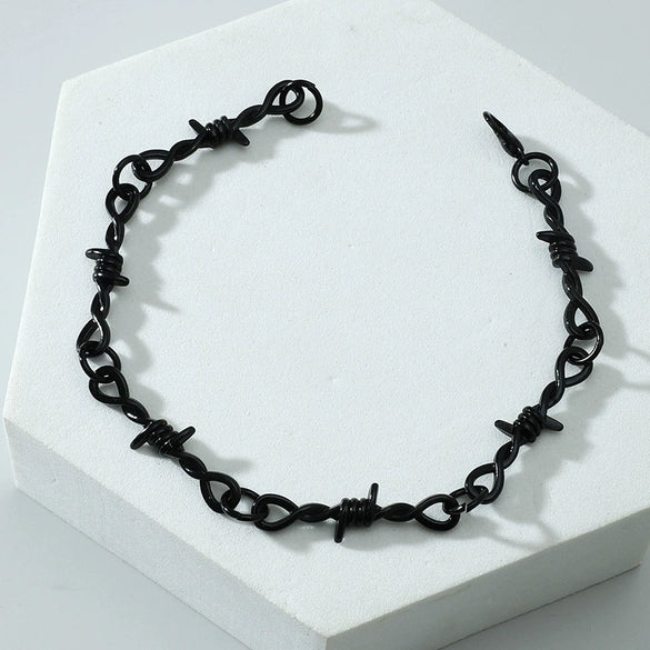 Alloy Geometric Electroplated Necklaces Unisex Jewelry