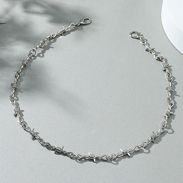 Alloy Geometric Electroplated Necklaces Unisex Jewelry