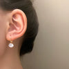 Alloy Geometric Electroplated Women's Zircon Ear Buckle Earrings
