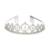 Alloy Geometric Electroplating Bridal Crown Headband Hair Accessories For Women