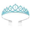 Alloy Geometric Electroplating Bridal Crown Headband Hair Accessories For Women