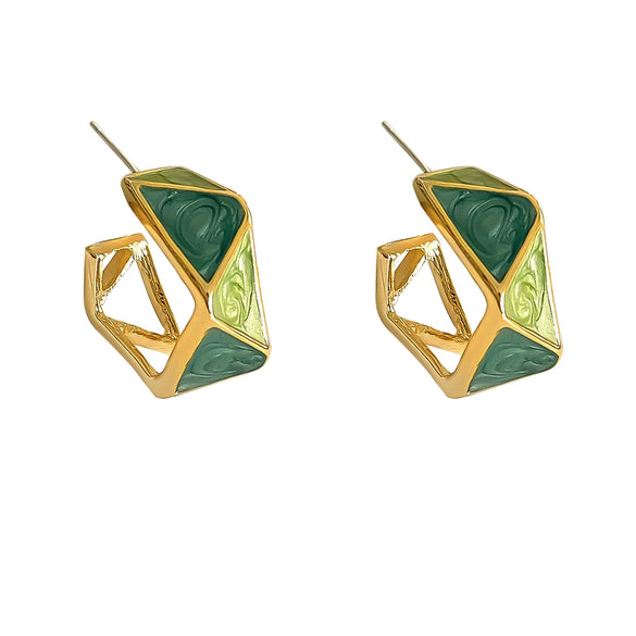 Alloy Geometric Electroplating Women's Earrings