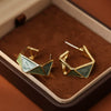 Alloy Geometric Electroplating Women's Earrings