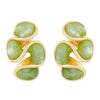 Alloy Geometric Flower Enamel Electroplated Women's Earrings