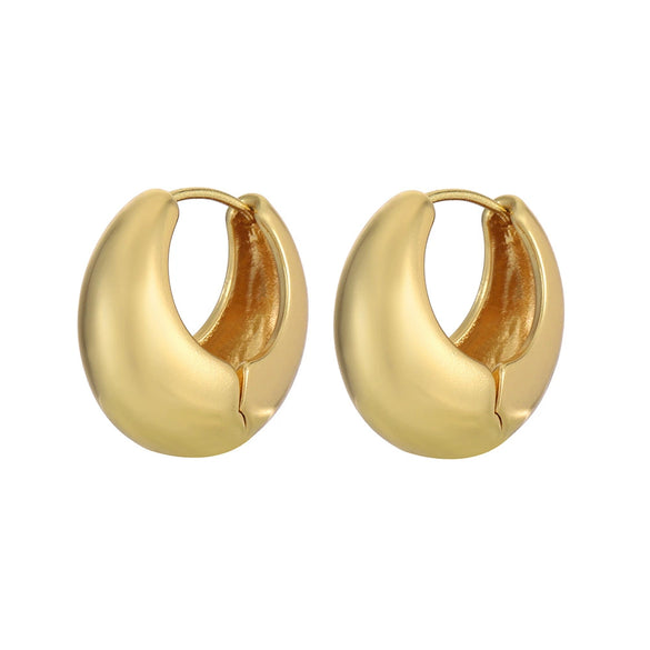 Alloy Geometric Goldplated Earrings For Women