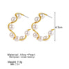 Alloy Geometric Handmade Braided Electroplated Women's Earrings Jewelry Set