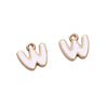 Alloy Geometric Irregular Alphabet Beads Handmade Bracelet Jewelry Accessories
