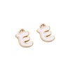 Alloy Geometric Irregular Alphabet Beads Handmade Bracelet Jewelry Accessories