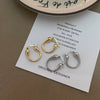 Alloy Geometric Light Luxury Electroplated Women's Earrings