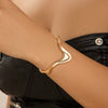 Alloy Geometric Liquid Lava Metal Women's Anklet Jewelry