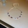 Alloy Geometric Microinlay Zircon Women's Bracelet