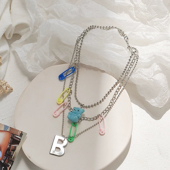 Alloy Geometric Micropaved Zircon Electroplated Paperclip Bracelet For Women