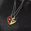 Alloy Geometric Minimalist Electroplated Twopiece Set Necklace With Stars Moon And Sun Splicing