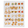Alloy Geometric Multipattern Cartoon Earrings Electroplated Manufacturer Wholesale