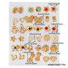 Alloy Geometric Multipattern Cartoon Earrings Electroplated Manufacturer Wholesale