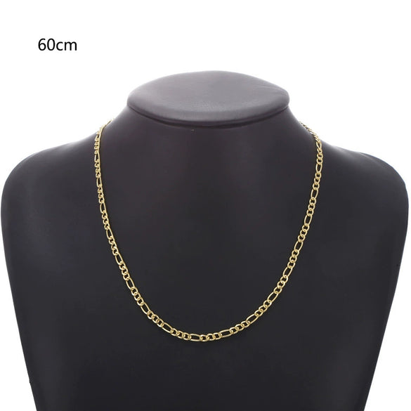 Alloy Geometric Nk Chain Necklace Jewelry Electroplating For Men And Women