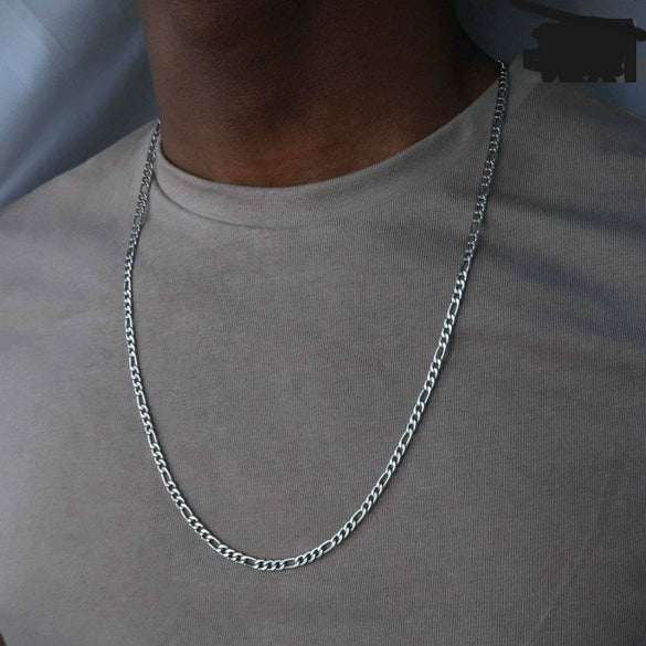Alloy Geometric Nk Chain Necklace Jewelry Electroplating For Men And Women