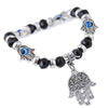 Alloy Geometric Palm Pendant Bracelet Jewelry Electroplated For Women