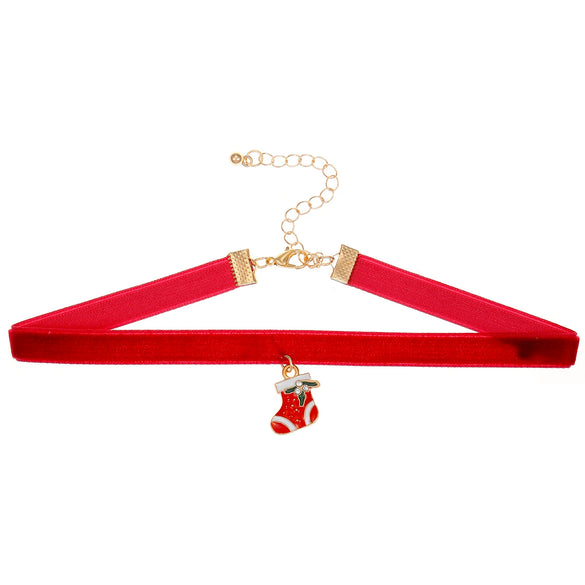 Alloy Geometric Pendant Necklace For Women Electroplated Hip Hop Style Christmas Gift