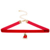 Alloy Geometric Pendant Necklace For Women Electroplated Hip Hop Style Christmas Gift