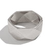 Alloy Geometric Personality Exaggerated Wide Face Electroplated Bracelet
