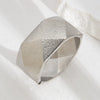 Alloy Geometric Personality Exaggerated Wide Face Electroplated Bracelet