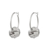 Alloy Geometric Retro Exaggerated Creative Women's Earrings With Electroplating Design