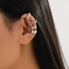 Alloy Geometric Retro Style Earring Suit With Electroplating Treatment
