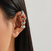 Alloy Geometric Retro Style Earring Suit With Electroplating Treatment