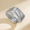 Alloy Geometric Rhombus Exaggerated Style Electroplated Bracelet And Ring Jewelry