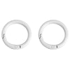 Alloy Geometric Round Spray Painted Mobile Phone Chain Key Chain Hook Buckle Ring