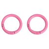 Alloy Geometric Round Spray Painted Mobile Phone Chain Key Chain Hook Buckle Ring