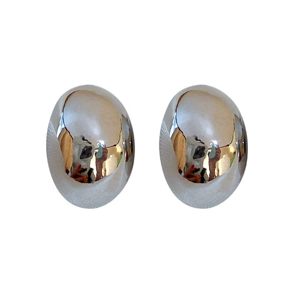 Alloy Geometric Simple Women's Earrings With Real Gold Electroplated