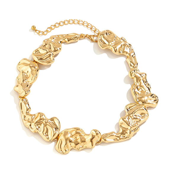 Alloy Geometric Style Electroplated Clavicle Chain Jewelry