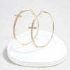 Alloy Geometric Style Electroplated Earrings For Women