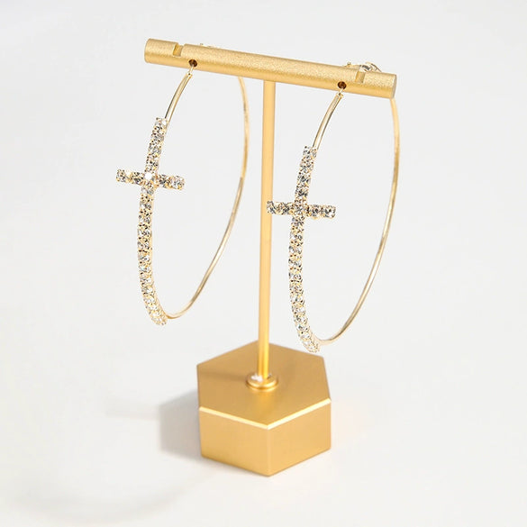 Alloy Geometric Style Electroplated Earrings For Women