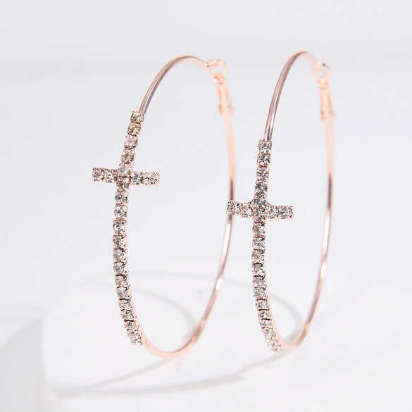 Alloy Geometric Style Electroplated Earrings For Women