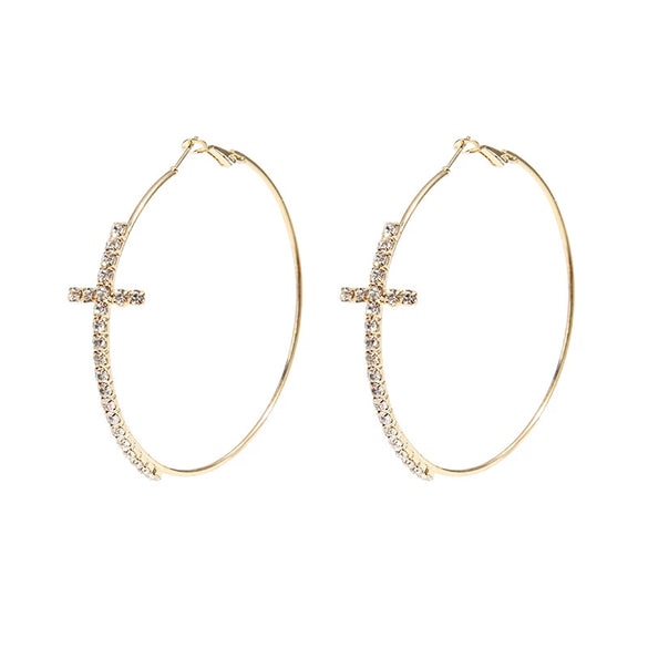 Alloy Geometric Style Electroplated Earrings For Women