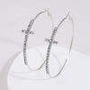 Alloy Geometric Style Electroplated Earrings For Women