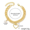Alloy Geometric Style Electroplated Women's Bracelet