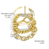 Alloy Geometric Style Electroplated Women's Bracelet