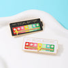 Alloy Geometric Style Energy Brooch With Dripping Oil Design For Women