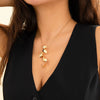 Alloy Geometric Twisted Electroplated Women's Liquid Metal Necklace