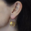 Alloy Geometric Vintage Round Spiral Leaf Women's Earrings