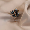 Alloy Ginkgo Leaf Brooch For Women With Electroplating Design